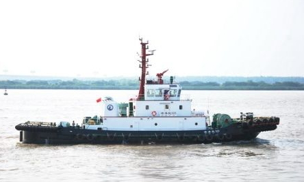 镇江船厂又一艘85米维护工作船交付
